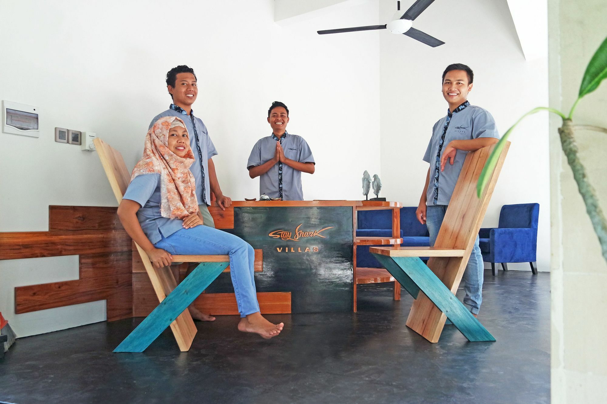 Stay Shark Villas Gili Air Extérieur photo